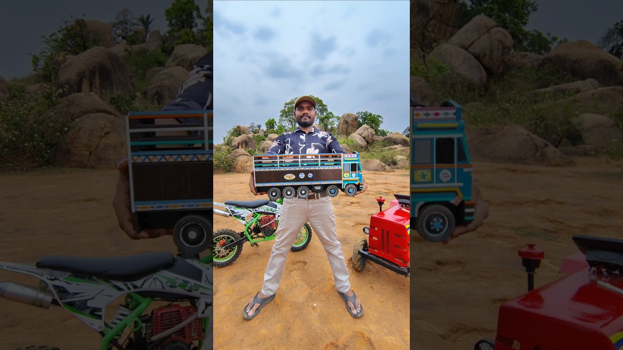 Unboxing Biggest Drumper Truck | Toy Pur