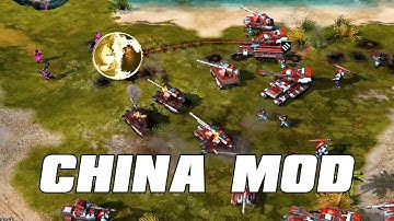 Brutal AI FIGHT - RED ALERT 3 CHINA MOD - Eastern Loong Mod