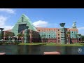 Walk Around The Swan & Dolphin Resorts in 4K | EPCOT Resort Area Walt Disney World Florida 2020