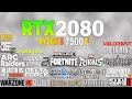 RTX 2080 + Ryzen 5 7500F - Test in 23 Games