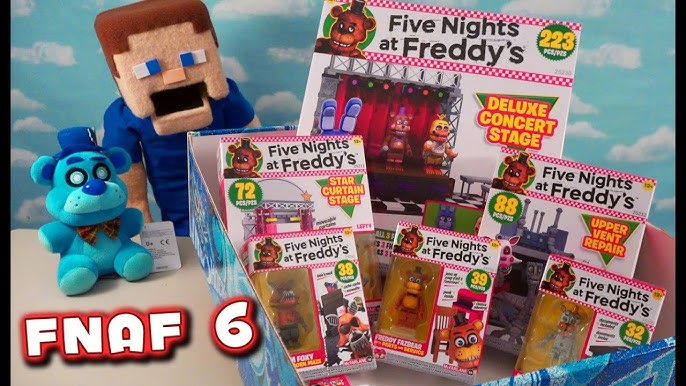Five Nights at Freddy's GAME MAP PLAYSET! COMPLETE McFarlane Toys SERIES 5  