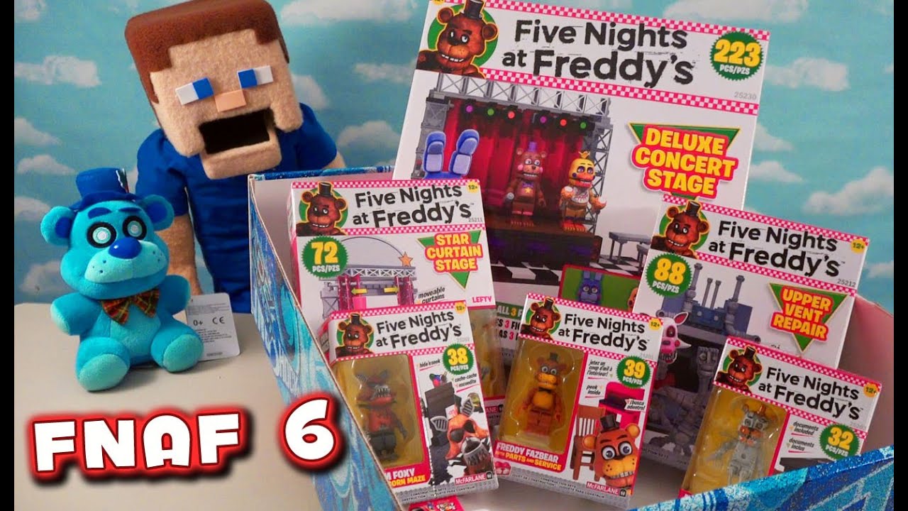 McFarlane FNAF Five Nights at Freddy's Molten Freddy Mini Action