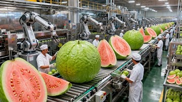 Inside A Modern Guava Juice Factory: From Raw Guava To Bottled Premium Juice (full Process)