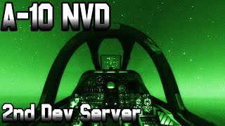 War Thunder  2nd Dev Server A-10  Night Vision