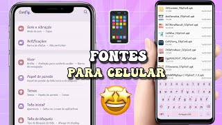 10 LINDAS FONTES PARA ANDROID #07  - Tati Raz