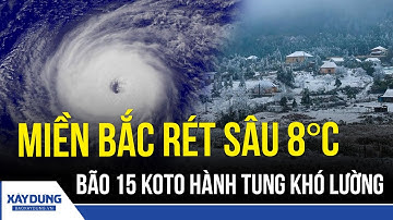 Miền Bắc có nơi dưới 8 độ, bão Koto gây lo ngại vì đường đi bất thường