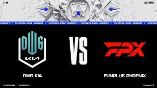 DK vs. FPX | Worlds 2021 Групповая стадия День 1 | DWG KIA vs. FunPlus Phoenix