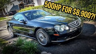 i just bought a $130,000 mercedes-benz sl55 amg for $8,900