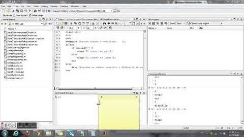 Numero Par e Impar Matlab