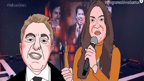 Patricia Abravanel recebe homenagem a Sílvio Santos no "Melhor do Ano" #globo #sbt