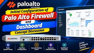 Initial Configuration of Palo Alto Firewall and Palo Alto Dashboard Concept discussion