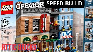 LEGO CREATOR 10246 DETECTIVE'S OFFICE SPEED BUILD