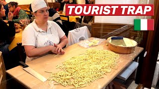 Tourist Trap In ROME  - Handmade Pasta Gone Wrong In Italy