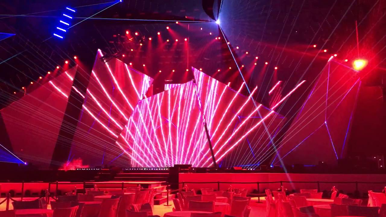 Laser&Lightshow @prolight&sound Messe /Frankfurt 2016