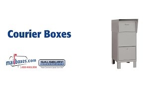 Mailboxes.com Courier Boxes