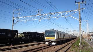 5764レ 石炭列車 空 新鶴見機関区 DE11-2004 牽引 尻手駅 2019/11/16