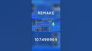 Geometry dash Official Past Remake #geometrydash #memes