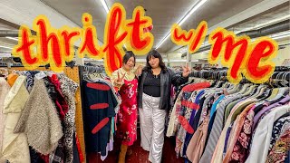 finding the cutest staple pieces for my wardrobe | Thrift with me vlog & Try on haul