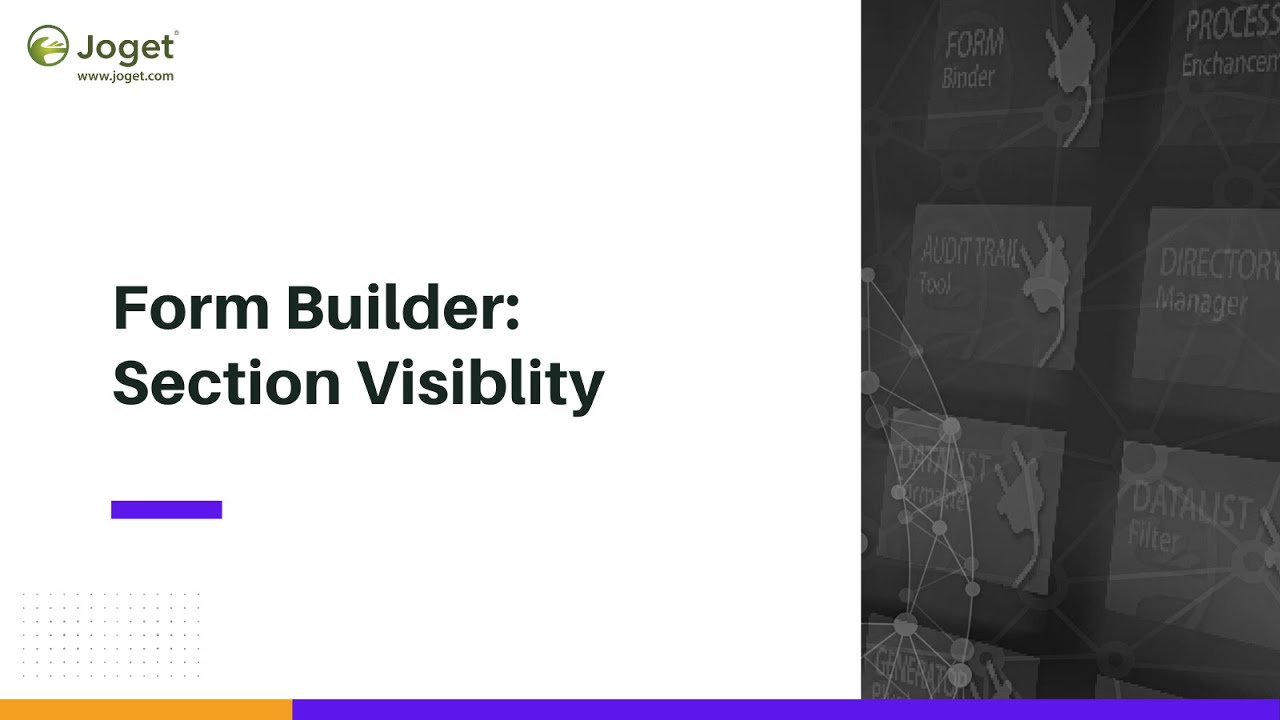Form Builder - Section Visiblity - YouTube