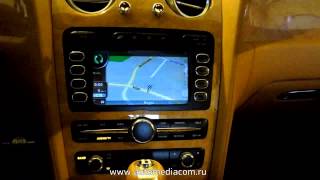 Bentley Continental Navi IGO and rear cam view