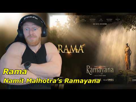 Rama | Namit Malhotra’s Ramayana | Ranbir, Yash, Hans Zimmer & A.R. Rahman • Reaction By Foreigner