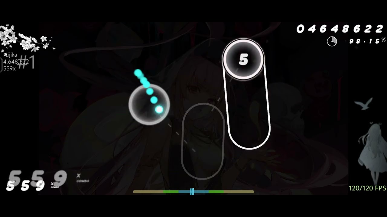 osudroidrx | 2k pp on Roki Mori calliope +HRHD1.25x
