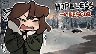 Artist Tries to Beat the Cold Winter @chiserin