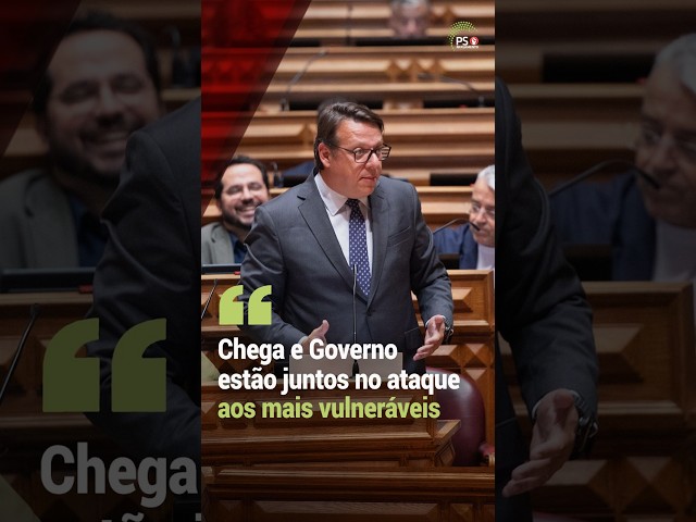 Chega e Governo estão juntos no ataque aos mais vulneráveis