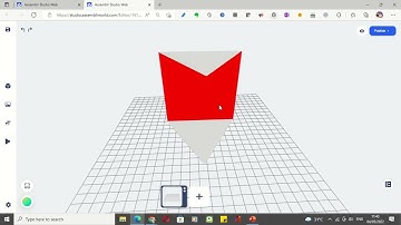 TUTORIAL 3D/AR ASSEMBLR EDU JARING-JARING PRISMA SEGITIGA POLA 1 #1: MEMBUAT POLA BALOK