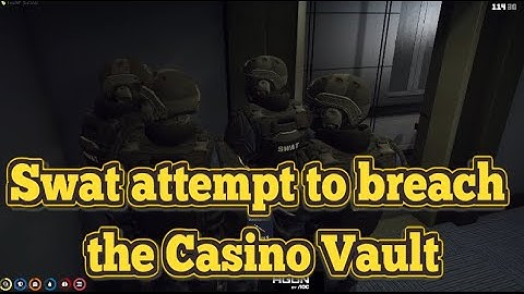 Swat attempt to breach the Casino Vault | No-Pixel 3.1