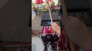 Hybrid kit sound checking🥁