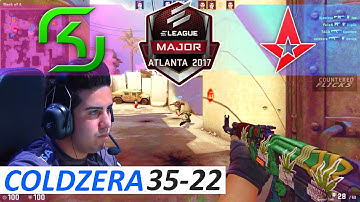 coldzera POV 35-22 CS:GO - SK vs Astralis [Dust 2] ELEAGUE Major 2017