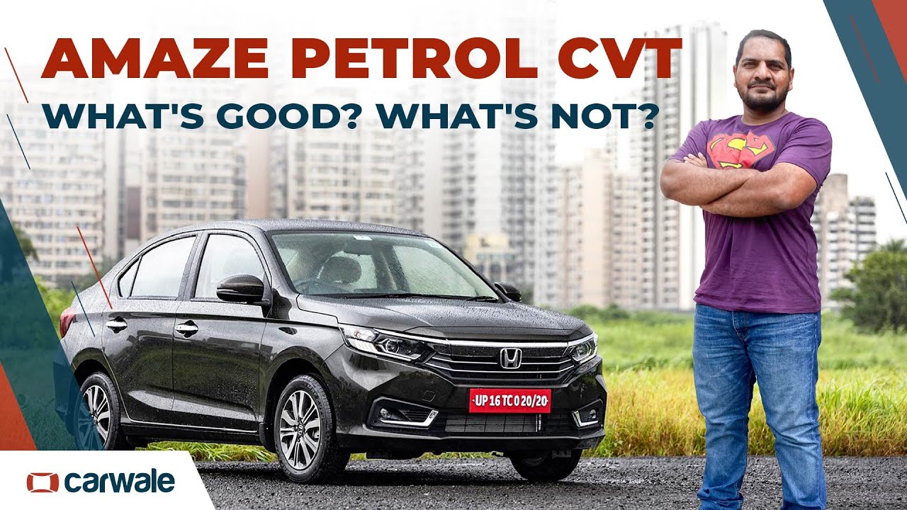 Honda Amaze Petrol CVT 2022 Review | What’s Good and What’s Not? | CarWale