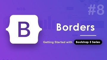 8. Border in Bootstrap 5 | Hindi