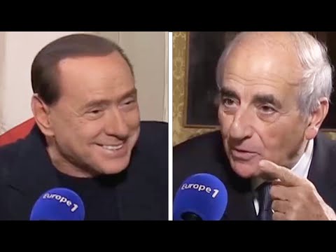 "Vous n'êtes pas un saint" : quand Elkabbach interviewait Berlusconi en 2013 (archive intégrale)