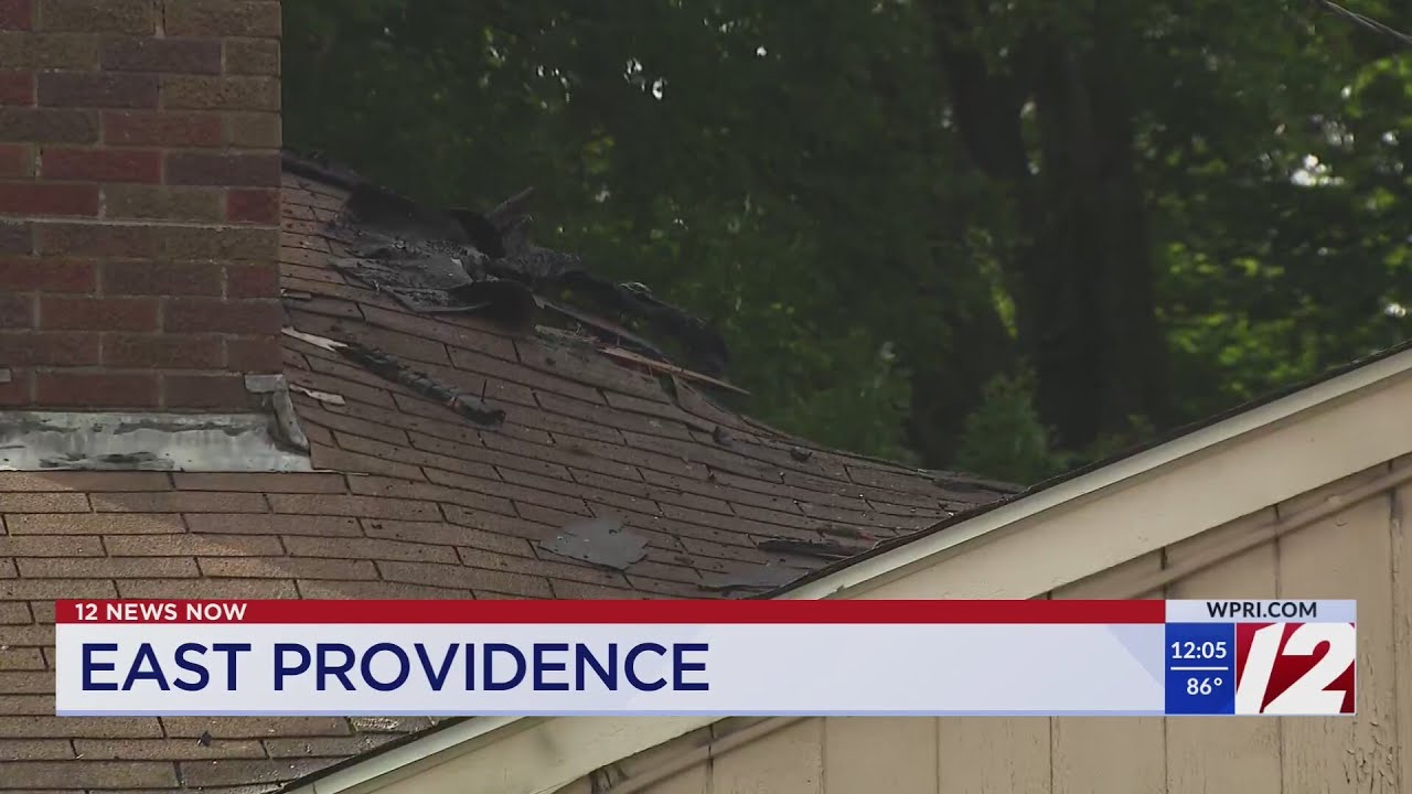 Crews respond to fire in East Providence - YouTube