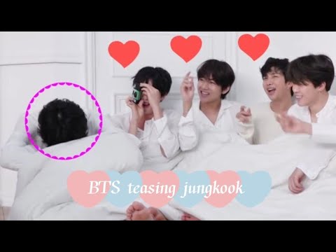 just BTS teasing little bunny 🐰