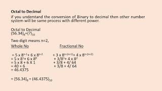 NumberSystem 3 - Conversion - Part II