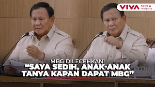 Prabowo Emosi Bela Program Makan Bergizi Gratis, Singgung Orang Pintar