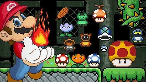 SMBX 1.4.4 - My Custom GFX | New PowerUps GFX (SMW Style - SMB3 Recolor). HD