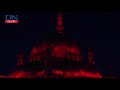 Egypt's monuments lit up in red in solidarity with China over coronavirus