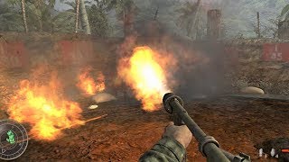 Ww2  Flamethrower In The Pacific War  Battle Of Peleliu  Call Of Duty World At War