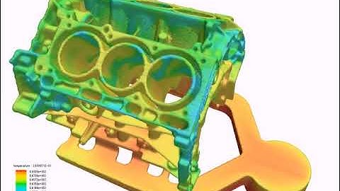 Software for casting simulation