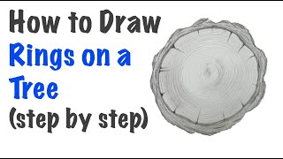 How to Draw Rings on a Tree