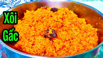 Cách Nấu Xôi Gấc Béo Ngon không Bị Nhão Lên Màu Đẹp | Nhung Cần Thơ