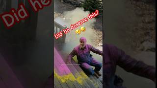 He looked innocent…until he #funny #prank #trap #usa #shorts #frontdoor