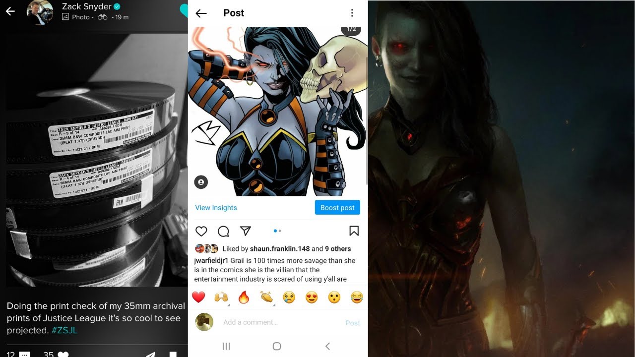 Zack Snyder Assembly Cut Teased! Jeffery Warfield Gets Sofia Boutella Attention! More!