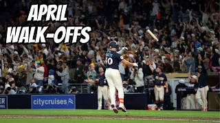 MLB 2026 April Walk-Offs