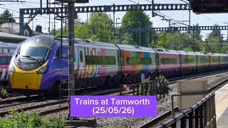 Trains at Tamworth in the heat! (25/05/26)