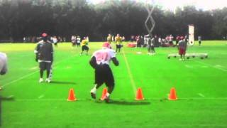 Kansas City Chiefs Training Camp 2011: RB Drills